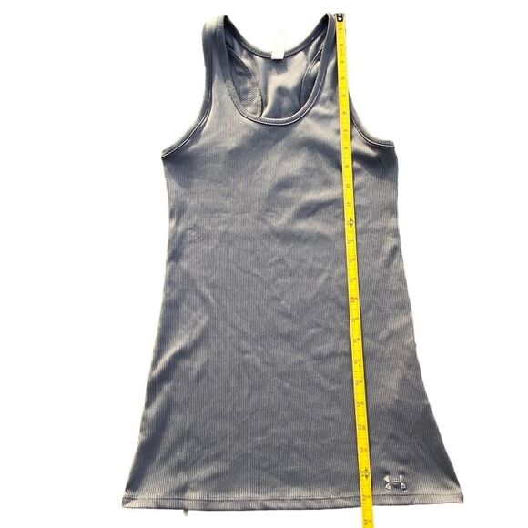 Under Armour HeatGear Women's Gray Athletic Tank Top Size S - Picture 5 of 7